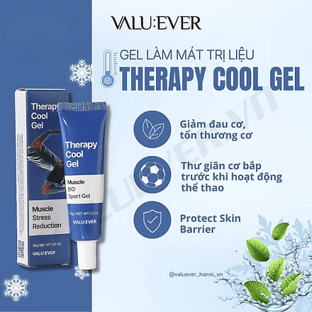 Gel Xoa Dịu Căng Cơ Valuever Therapy Cool Gel